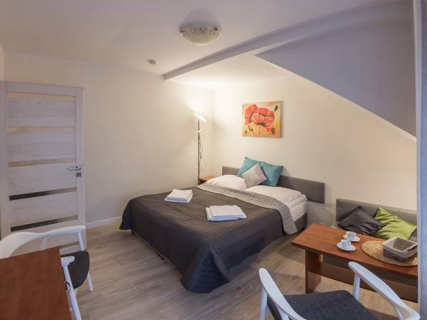 Apartament 2-pokojowy 4-osobowy z dwiema sypialniami.