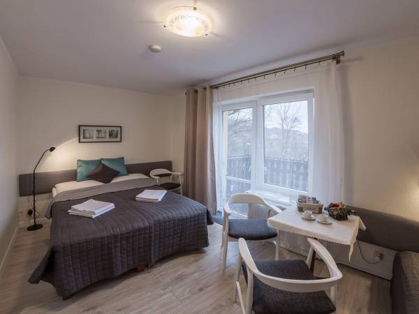 Pokój 2,3-osobowy z dodatkową sofą.