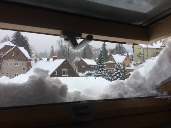 widok z okna dachowego