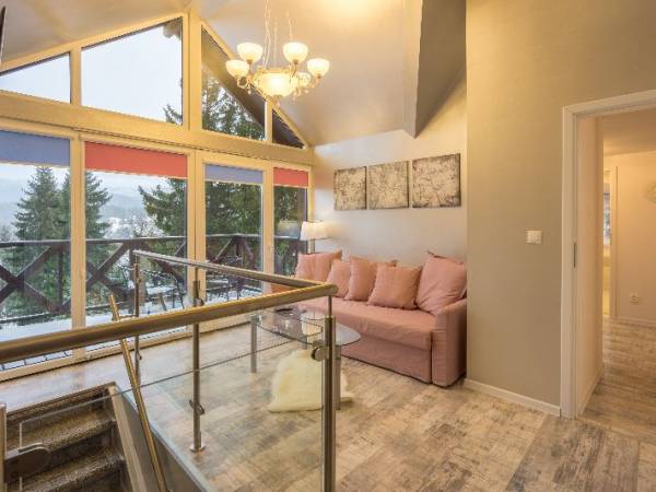 Apartament srebrny,dwupokojowy z aneksem kuchennym