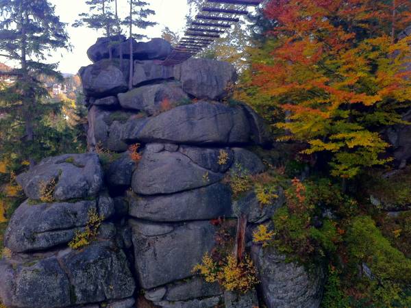 Krucze Skały - 300 metrów