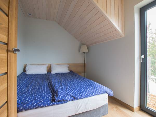 Domek wolnostojący- sypialnia dwoosobowa