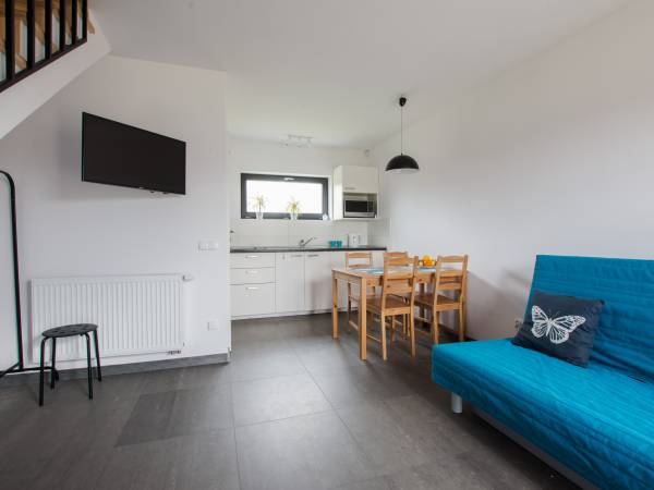 Domek w zabudowie szeregowej- parter