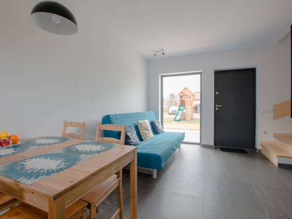 Domek w zabudowie szeregowej- parter