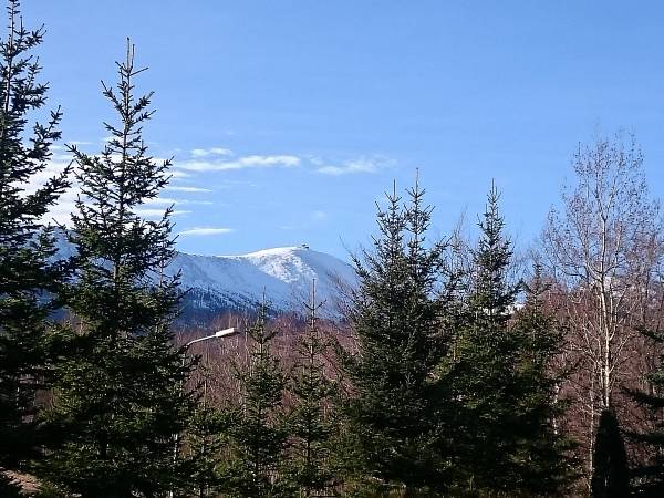 widok na góry z apartamentu widokowego