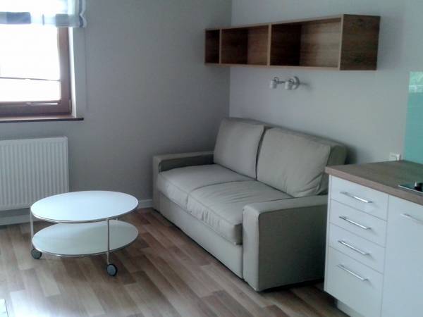 Pokój dzienny w apartamencie typu A