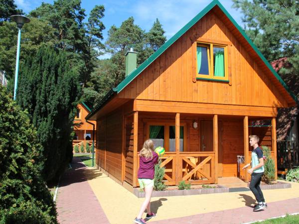 Komfortowy domek miejsce na grillowanie Domek Jabłuszko