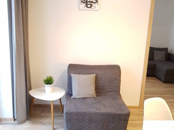 fotel rozkładany 1 os apartament