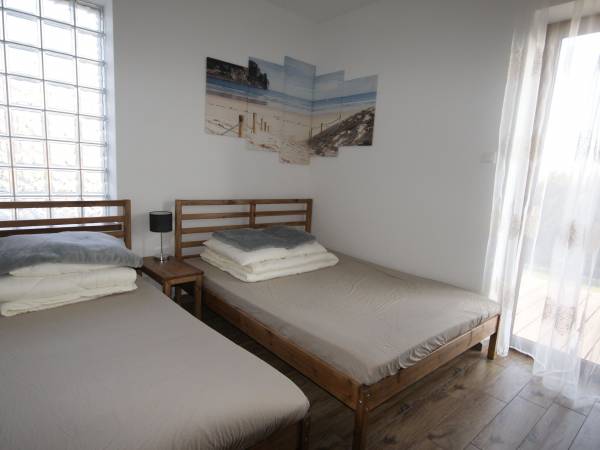 Sypialnia apartament parter