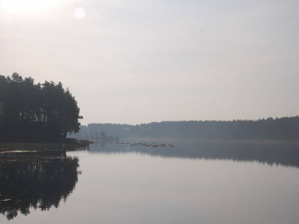 jezioro Sominko oddalone 200 m