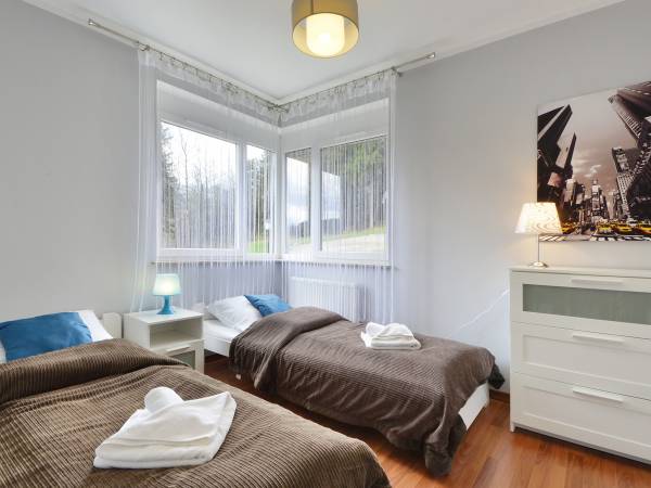 Apartament z widokiem na góry