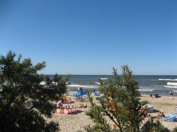 Plaża w Jastrzębiej Górze