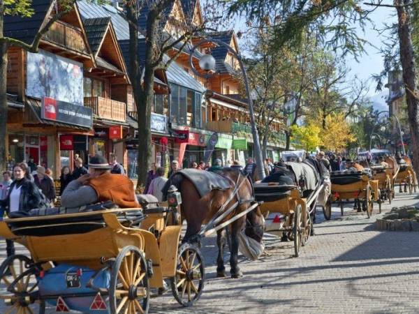 Doroszki na Krupówkach