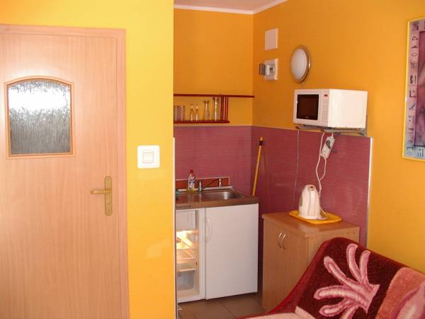 Aneks kuchenny w pokoju Dom Gościnny NATALIA