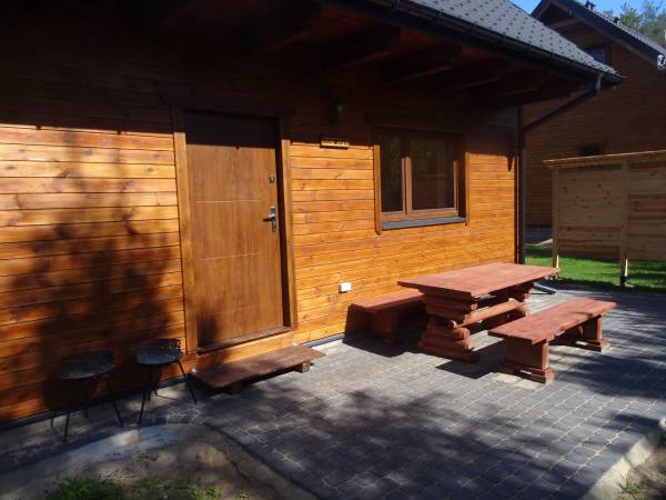 Taras przy domku - bliźniak