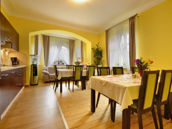 salon z kuchnią ogólnodostępny