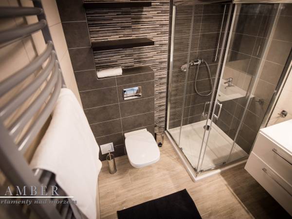 Łazienka - apartament na parterze.