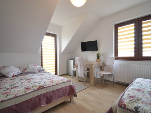 Pokój 3 - 4 osobowy z łazienką i tarasem