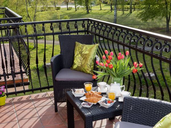 Śniadanie na balkonie