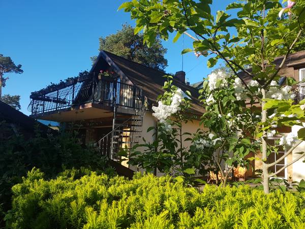 widok na pokój z tarasem