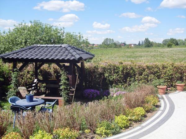 Zadaszone miejsce do grillowania