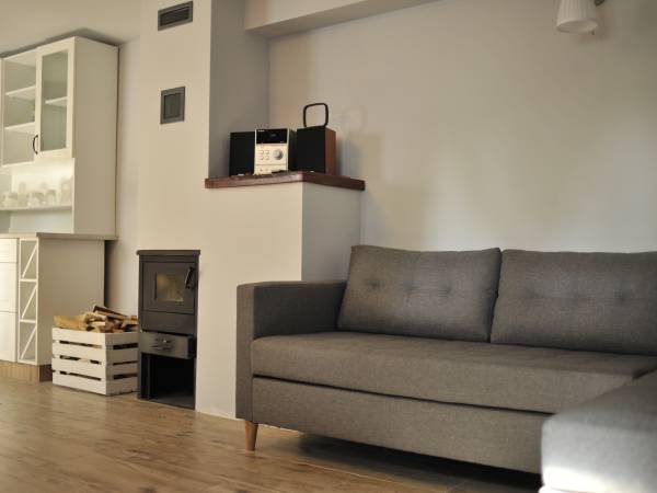 salon domku wakacyjnego