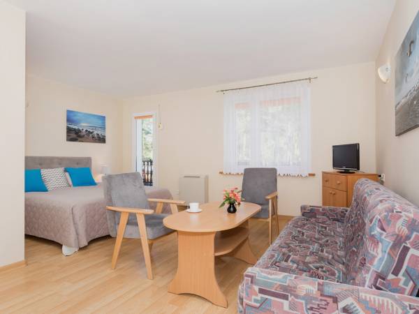 pokój nr 4 z balkonem I piętro, 25 m 2 z łazienką