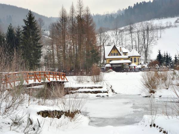 Domek nad rzeką Brenna