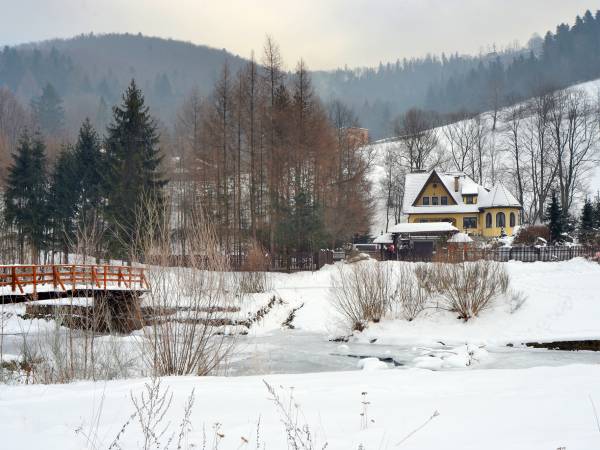 Domek nad rzeką Brenna
