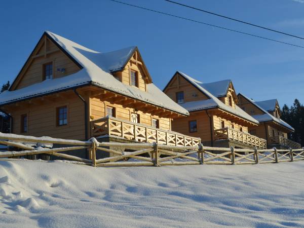 Anielskie chaty - widok