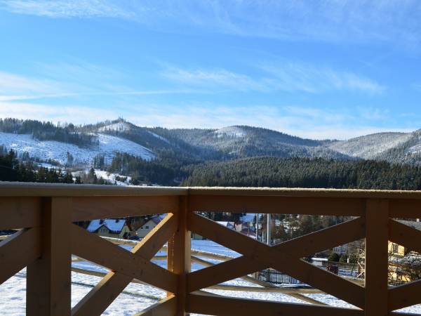 Anielskie chaty - widok