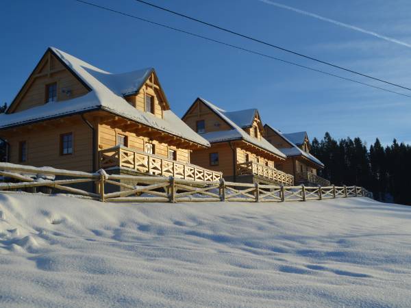 Anielskie chaty - widok