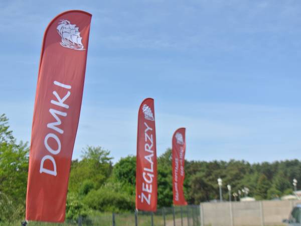 domki nad morzem - flagi