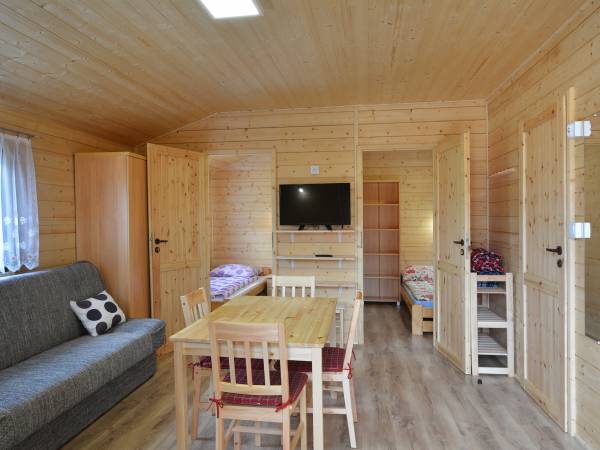 Salon w domku 4 osobowym