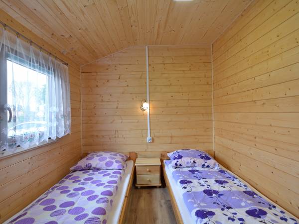 Sypialnia w domku 4 os.