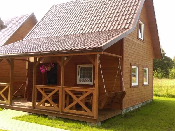 domek 6-8 osób z zewnatrz