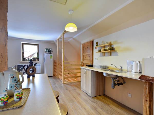 poddasze-aneks kuchenny w domu rodzinnym