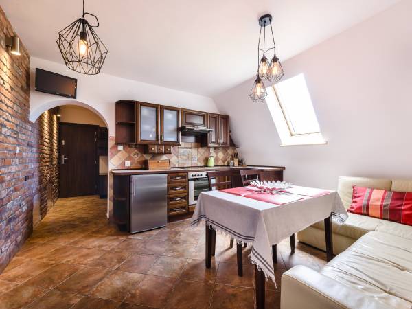 Apartament Brązowy DeLUX
