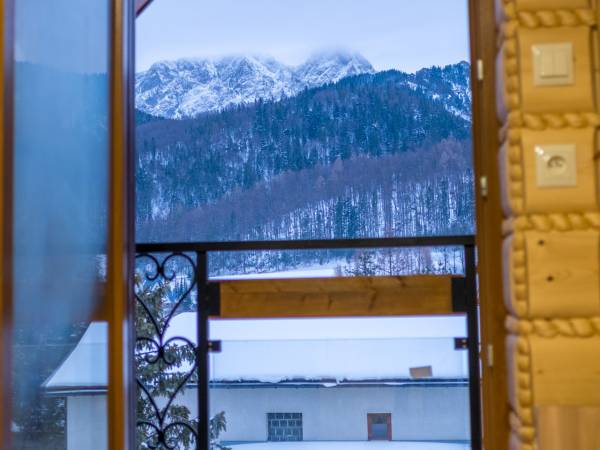 Wspaniały widok na góry