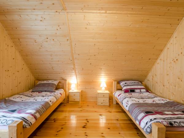 Domek 6 osobowy - Pokój 3 osobowy