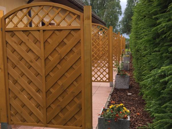 taras - pokoje na parterze