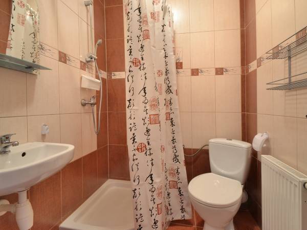 łazienka w pokoju dwuosobowym