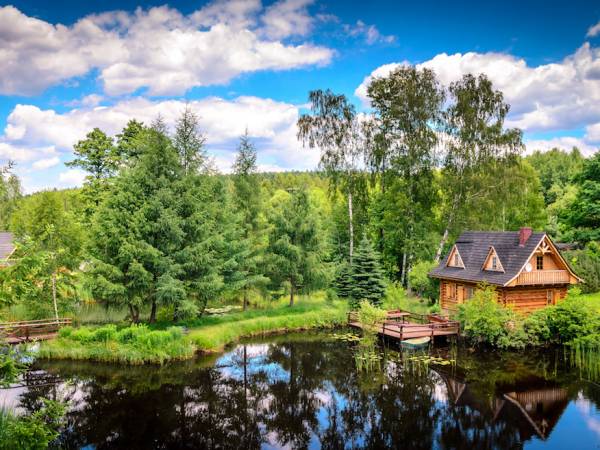 Suchatka Leśna z oddali