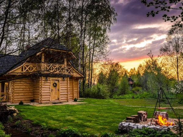 Majówkowy zachód słońca przy Suchatce Lawendowej