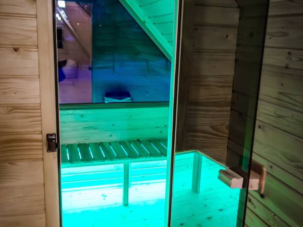 Sauna w Suchatce Lawendowej