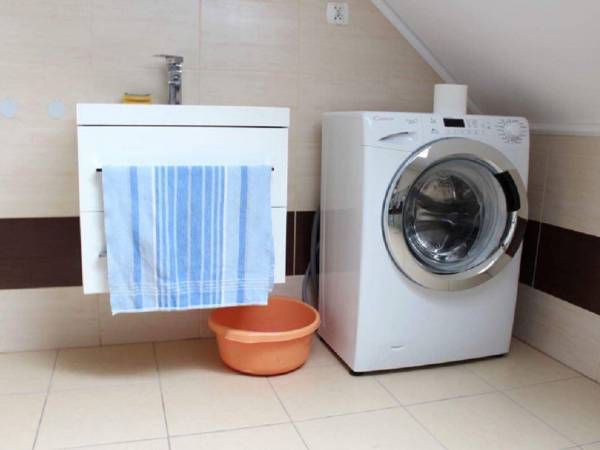 nowoczesna ultra-cicha pralka do uzytku gosci