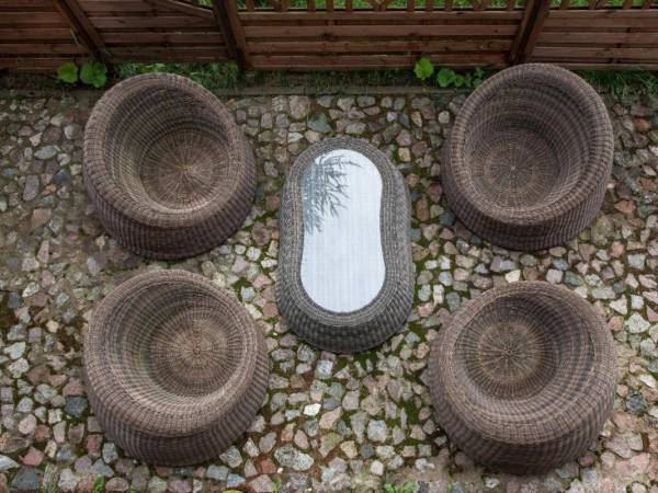 Domy na Pograniczu nad jeziorem