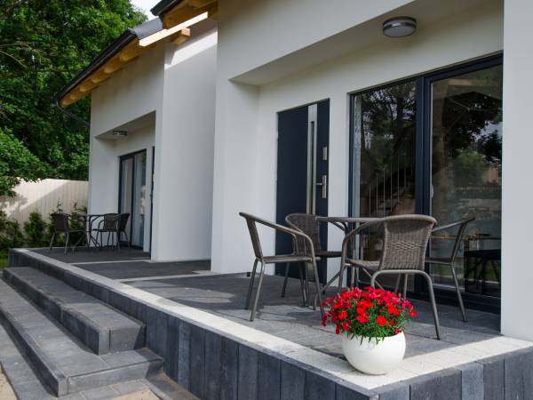 Apartamenty dwupoziomowe- widok z zewnątrz