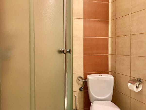 Łazienka w pokoju typu studio