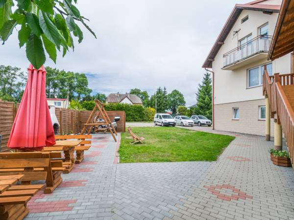 Część wypoczynkowo- grilowa, obiekt Maczek.